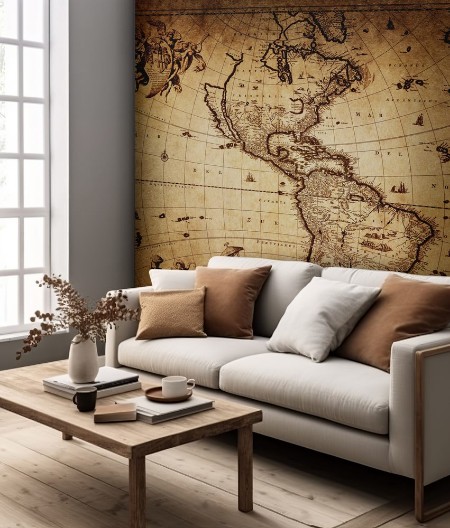 Picture of Map of America 1690