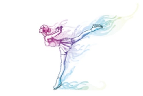 Picture of Woman Ice Skater