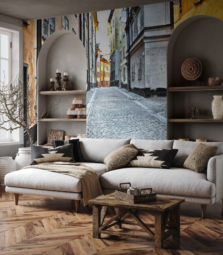 Picture of Streets of old town  Stockholm