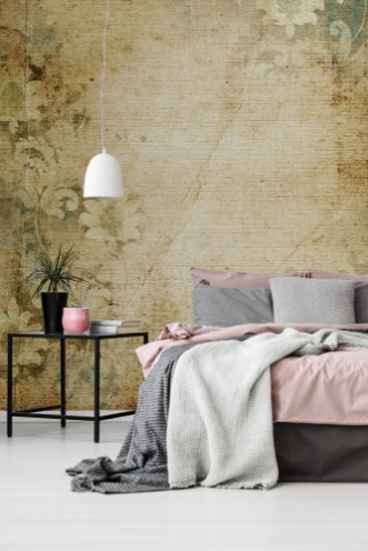 Bild på Grunge floral background with space for text or image