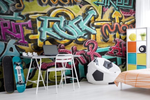 Bild på Graffiti grunge background