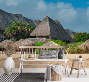 Afbeeldingen van Keniaanse cottage