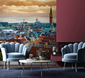 Afbeeldingen van Copenhagen Skyline