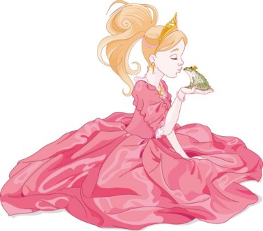 Picture of Princess Kissing Frog