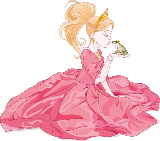 Picture of Princess Kissing Frog