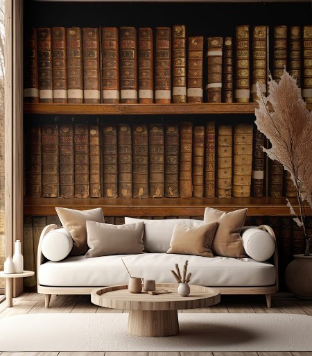 Bild vun Livres dans une bibliothque