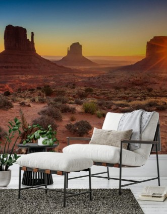 Afbeeldingen van Monument Valley twilight AZ USA