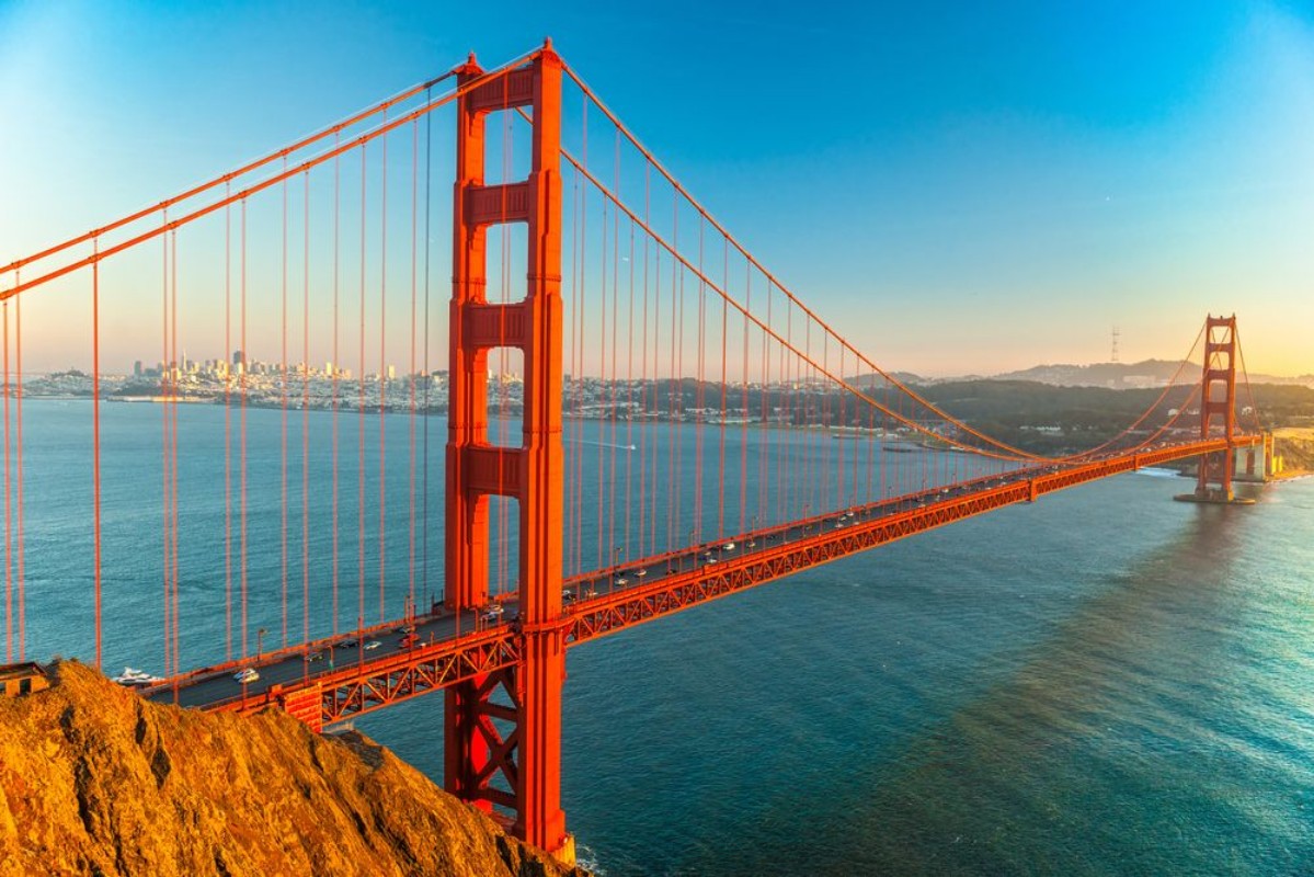 Picture of Golden Gate San Francisco California USA