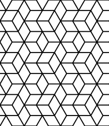 Image de Seamless geometric pattern with cubes