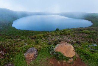 Picture of Laguna El Junco island San Cristobal Galapagos Islands