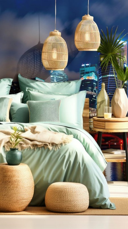 Afbeeldingen van Singapore Skyline