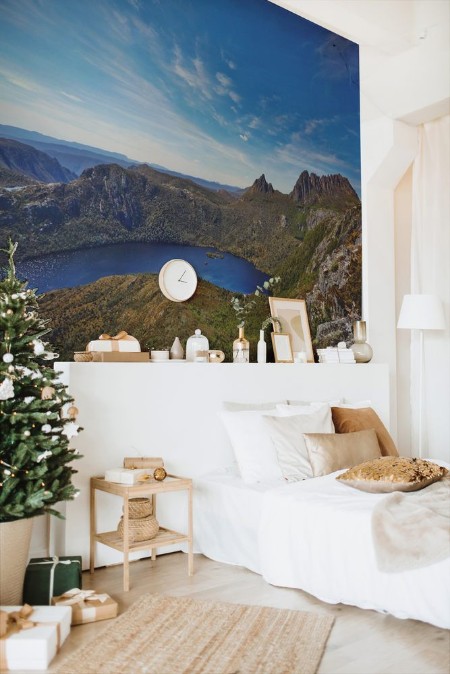 Image de Bergsjölandskap