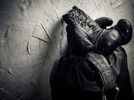 Picture of Old boxing gloves
