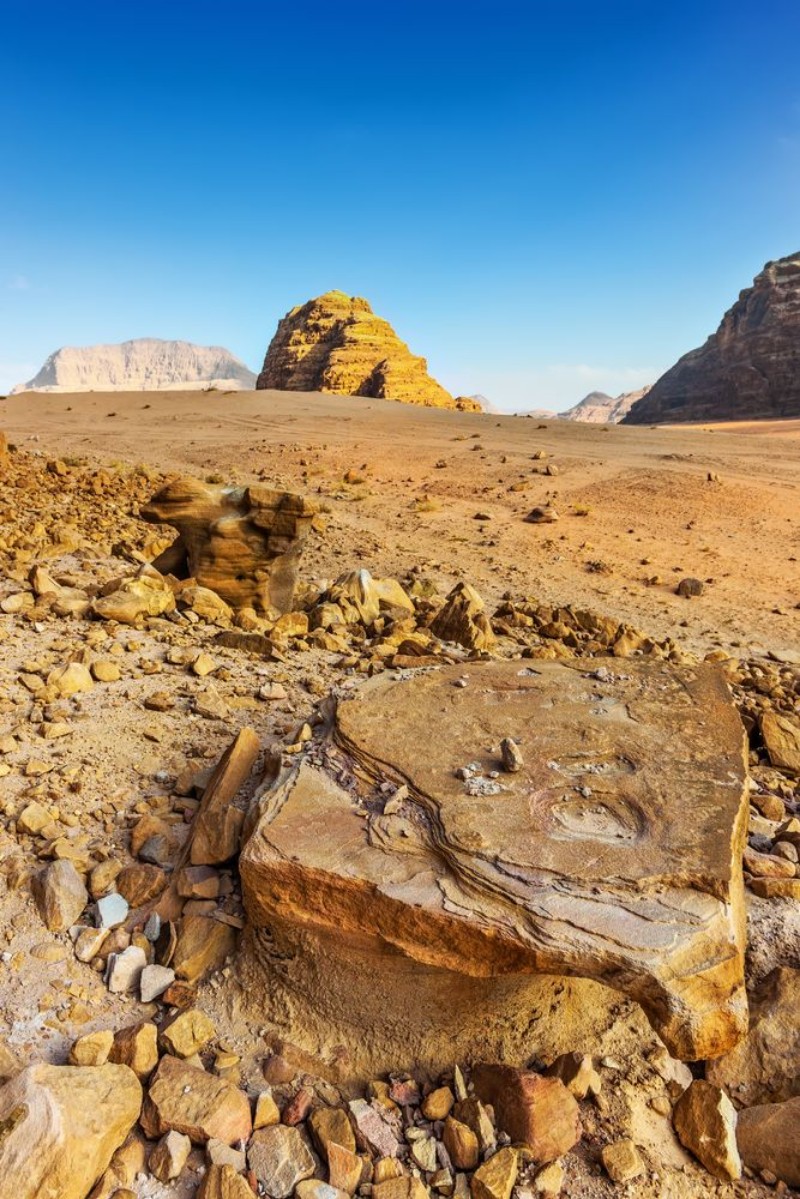 Picture of Wadi Rum desert reg
