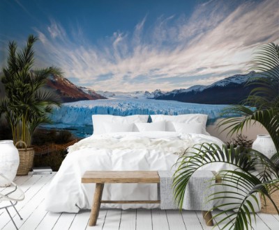 Afbeeldingen van Perito Moreno Glacier in the autumn afternoon Argentina