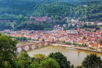 Picture of Heidelberg city skyline Germany