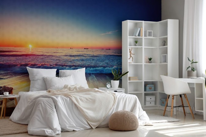 Picture of Sunrise over sea