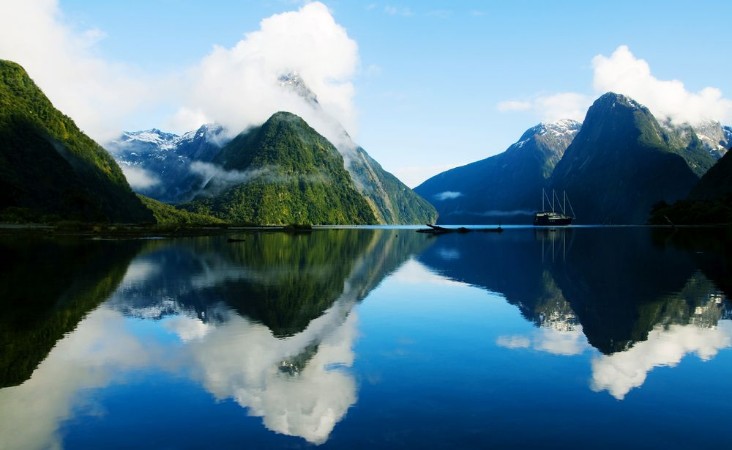 Afbeeldingen van Milford Sound Fiordland New Zealand
