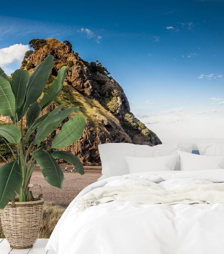 Picture of Lion Rock  Piha Beach New Zealand