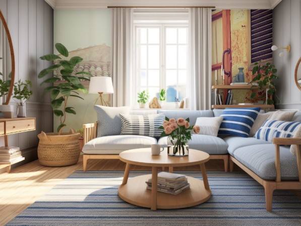 Obrázek Traditional courtyard in Valldemossa village