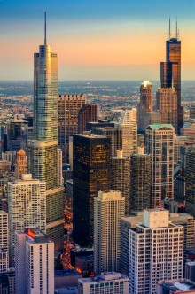 Pilt Chicago Dusk