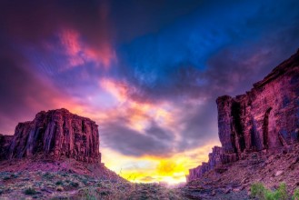 Kép Sunset in the Utah Desert