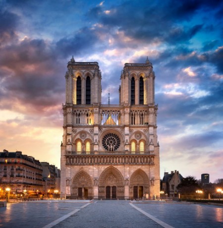 Bild på Cathdrale notre-dame de Paris