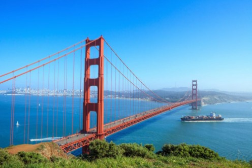 Picture of Golden Gate Bridge in San Francisco