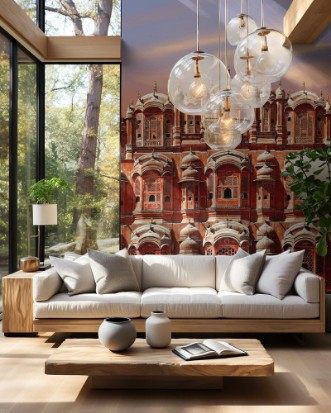 Afbeeldingen van Incredible India Palace of winds - Jaipur Rajastan