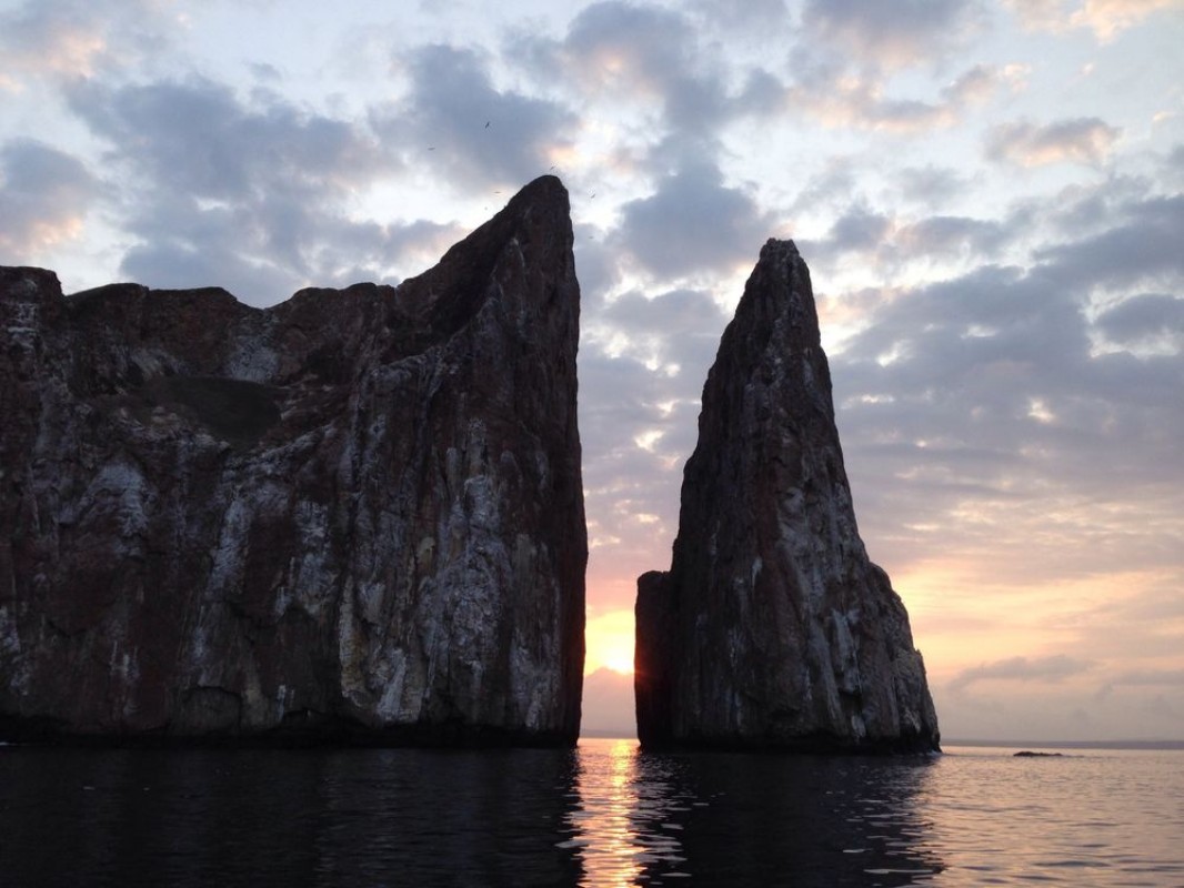 Picture of Sunrise Rock Galapagos Islands