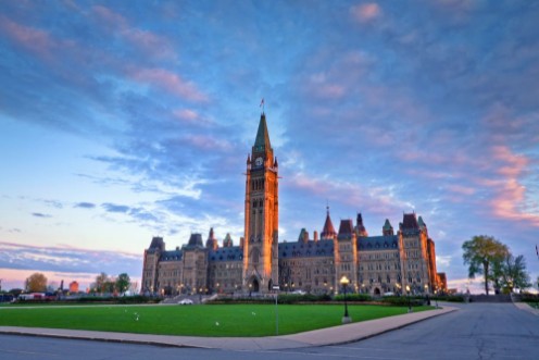 Picture of View of Canada Parliament Building at Ottawa