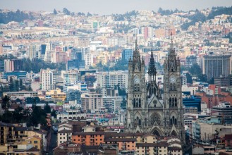 Pilt Quito Ecuador city view