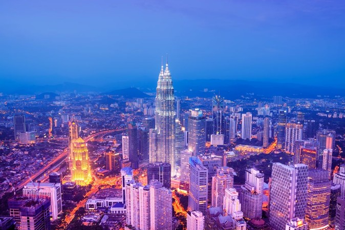 Afbeeldingen van Kuala Lumpur skyline - Malaysia