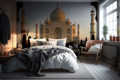 Picture of Taj Mahal ved daggry Indien
