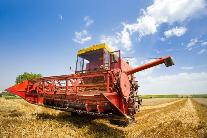 Image de Combine harvester