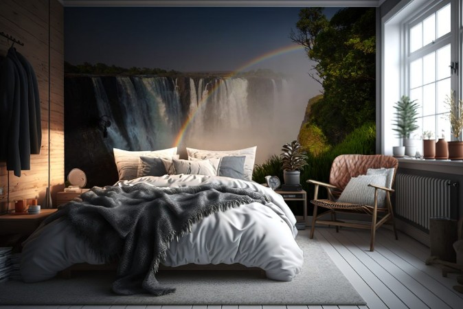 Picture of Victoriafallen i Zimbabwe