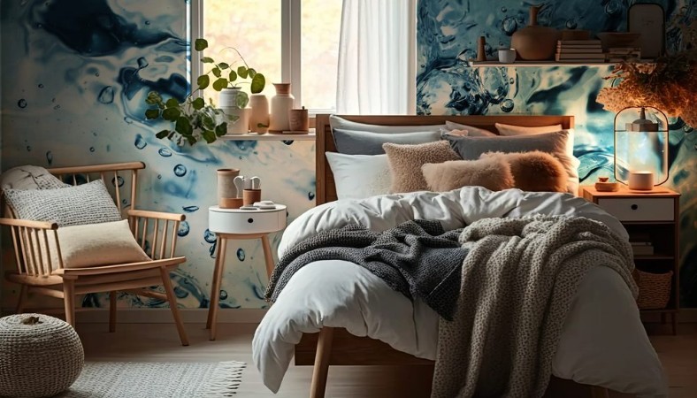 Picture of Water wave with bubbles