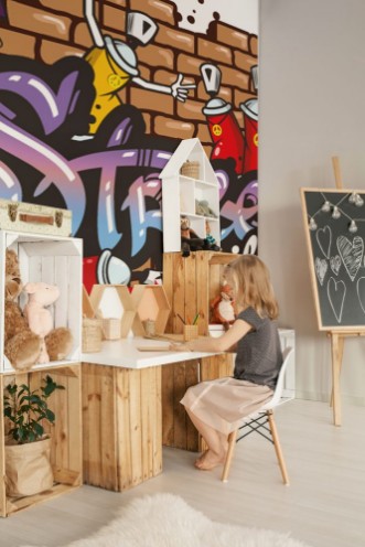 Picture of Graffiti word characters composition