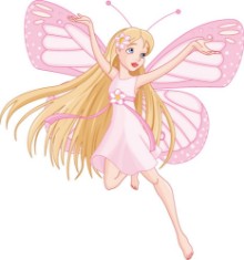 Slika Beautiful flying fairy