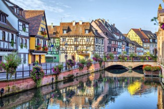 Picture of Colorful traditional french houses in Colmar