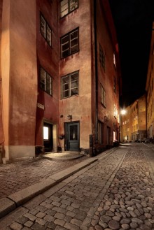 Afbeeldingen van Szwecja  Sztokholm Gamla Stan maa uliczka