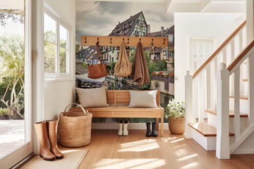 Afbeeldingen van Colorful traditional french houses in Colmar France