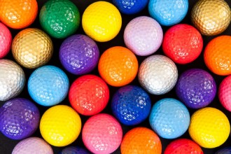 Immagine di Colorful Golf Balls