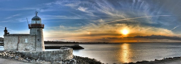 Obrazek Howth lighthouse in ireland