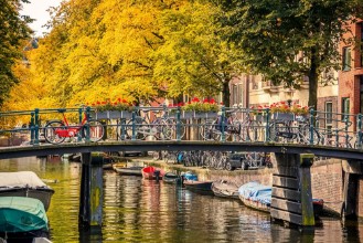 Pilt Canal in Amsterdam