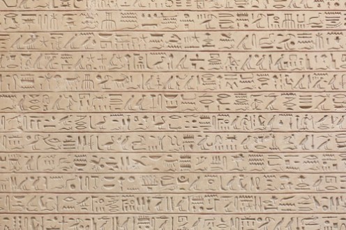 Afbeeldingen van Egyptische hiërogliefen