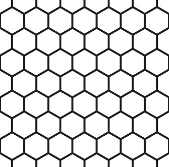 Image de A seamless hexagonal pattern