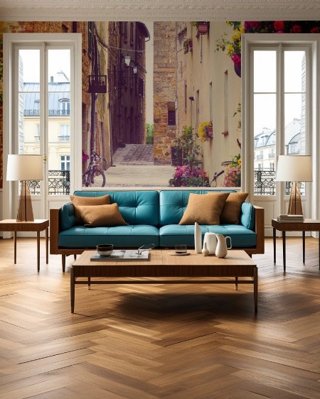 Afbeeldingen van Street in Pienza