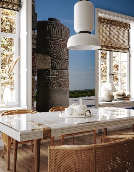 Picture of Toltec sculptures