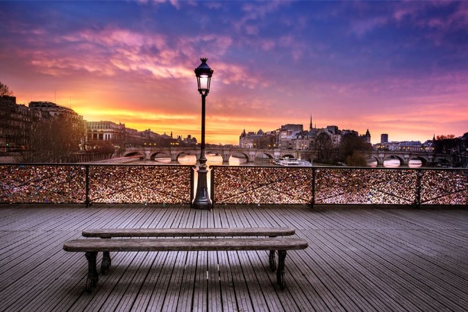 Bild på Pont des arts Paris France